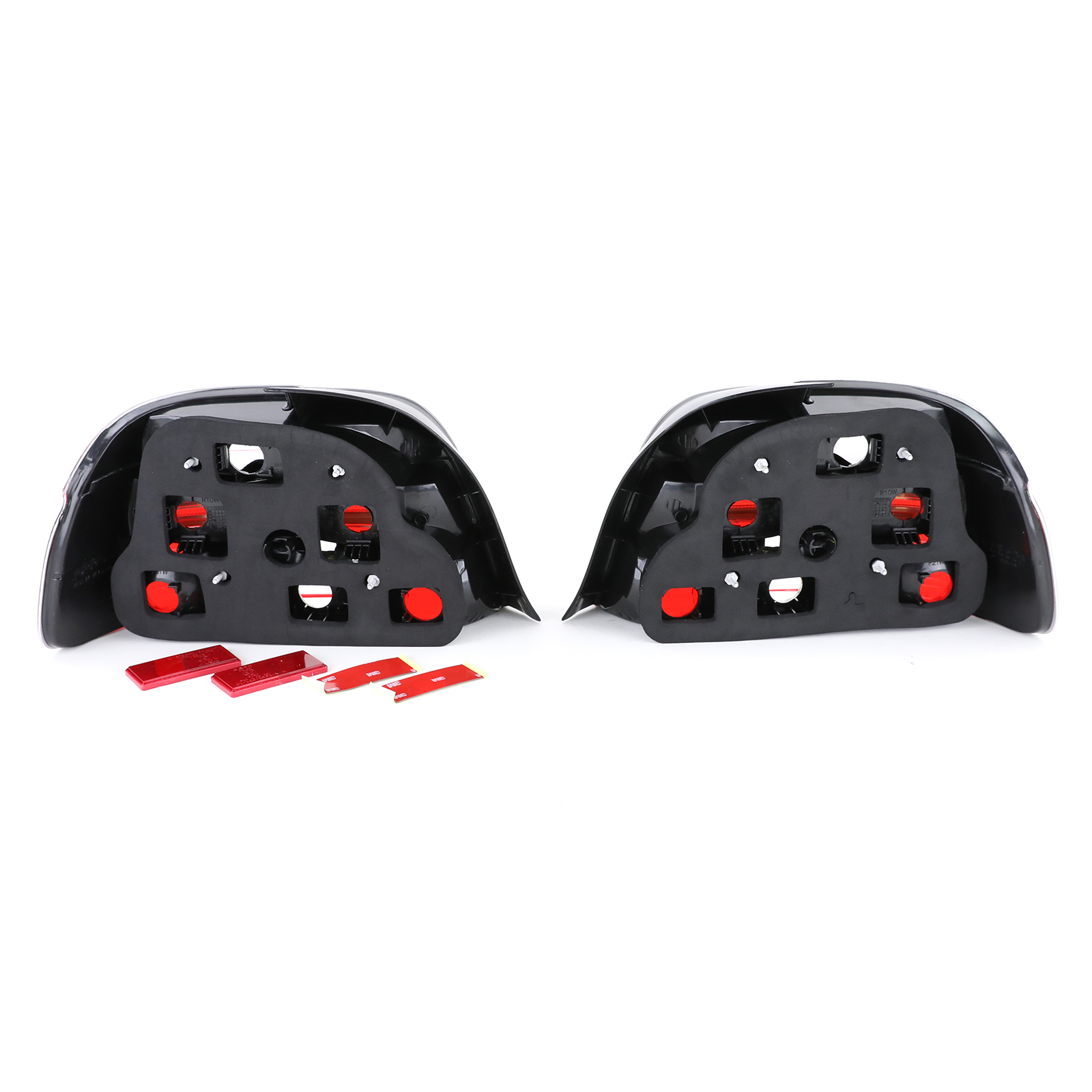 Helder glas achterlichten rood wit kristal voor BMW 5 Serie E39 Sedan 95-00 - Afbeelding 7