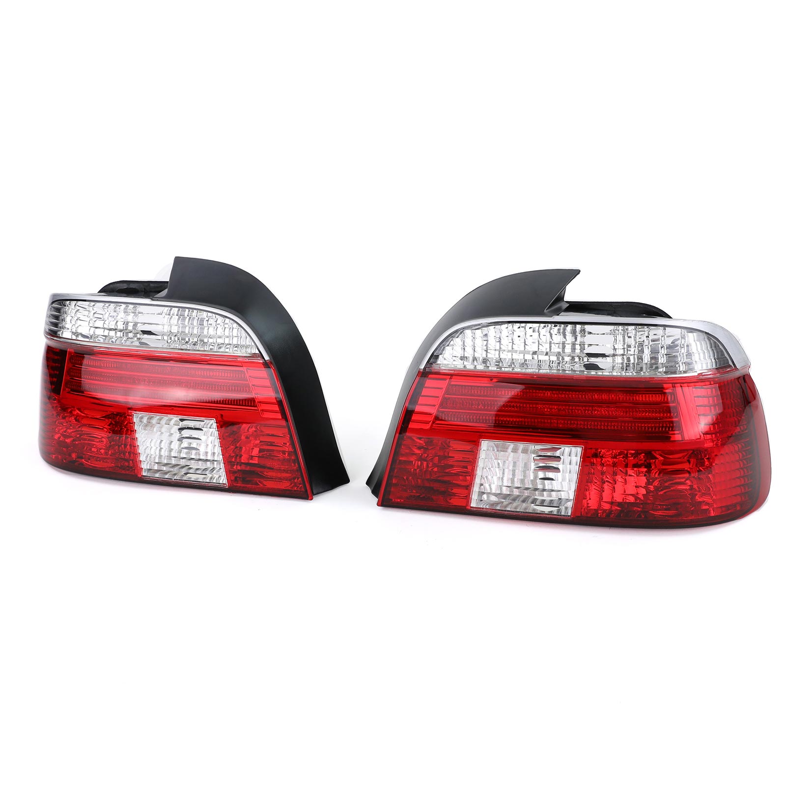 Helder glas achterlichten rood wit kristal voor BMW 5 Serie E39 Sedan 95-00 - Afbeelding 6