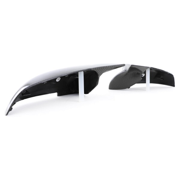 Carbon spiegelkappen sport ter vervanging voor BMW 5 serie GT F07 F10 F11 F18 7 serie F01 - Afbeelding 5