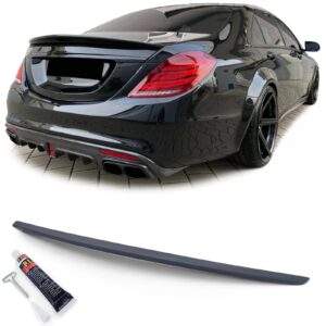 Heckspoiler Spoilerlippe Sport Optik für Mercedes S Klasse W222 ab 13