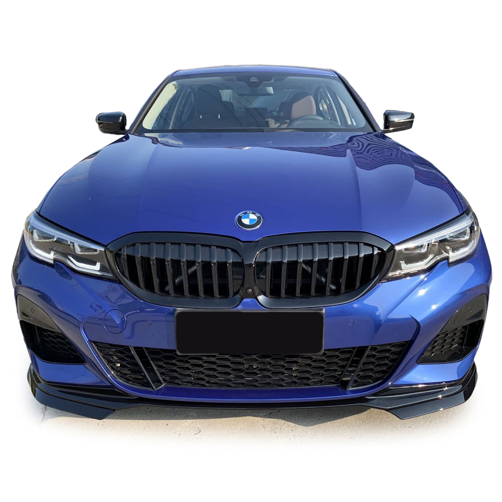 Bmw 3serie G20/G21 Sportieve Spoilers pakket Hoogglans zwart 3 Delig - Afbeelding 2