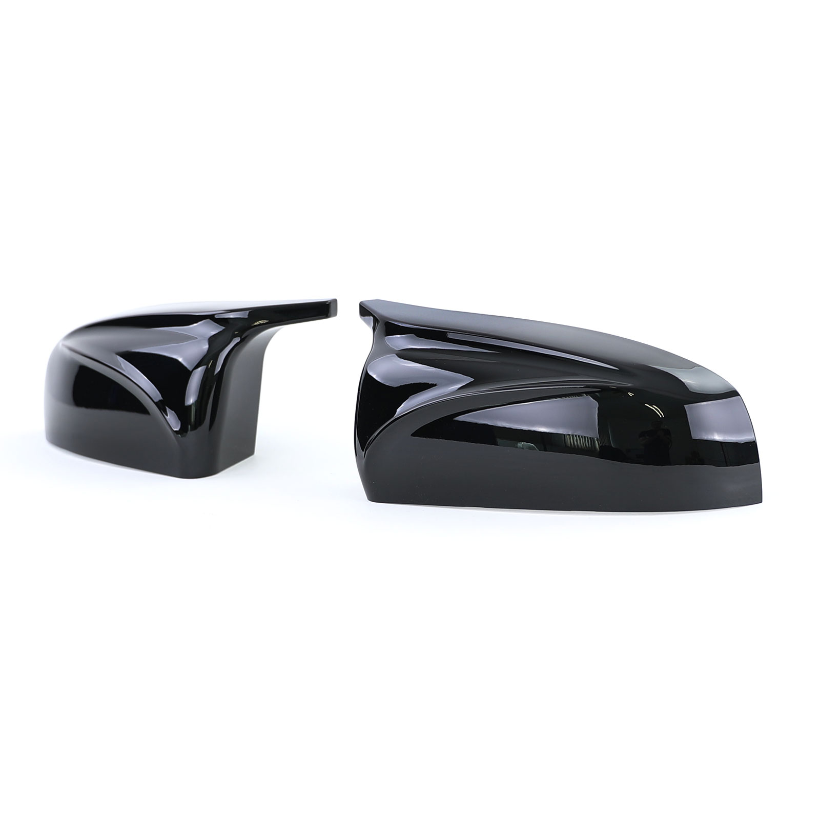 Spiegelkappen zum Austausch Sport Optik Schwarz Glanz für BMW X5 E70 X6 E71 - Afbeelding 2