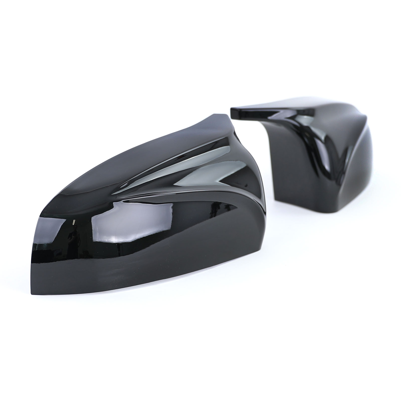 Spiegelkappen zum Austausch Sport Optik Schwarz Glanz für BMW X5 E70 X6 E71 - Afbeelding 3