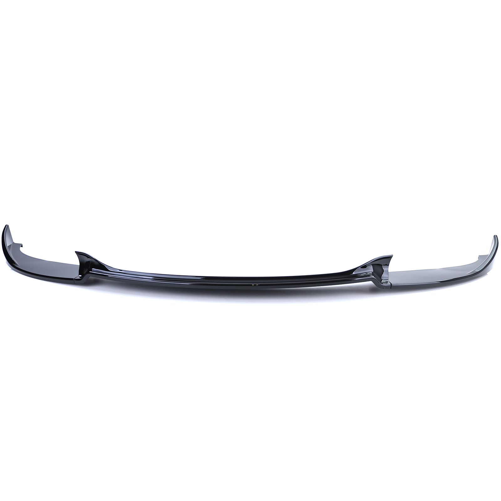 BMW E60/E61 M Tech Frontspoiler Bj '03-'10 Glans Zwart - Afbeelding 2