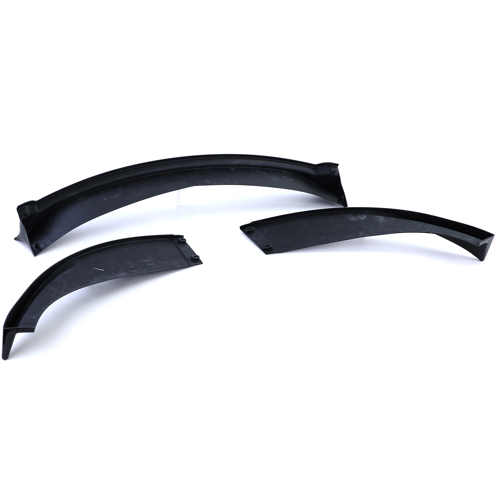 BMW E60/E61 M Tech Frontspoiler Bj '03-'10 Glans Zwart - Afbeelding 6