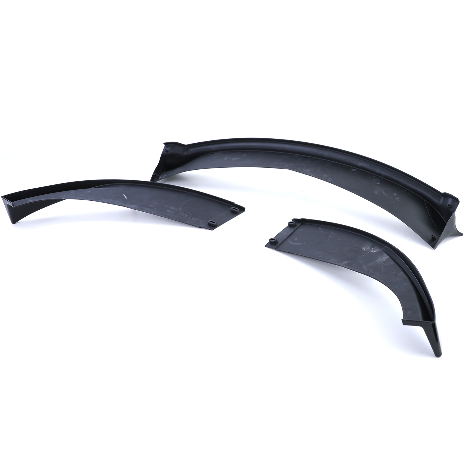 BMW E60/E61 M Tech Frontspoiler Bj '03-'10 Glans Zwart - Afbeelding 7