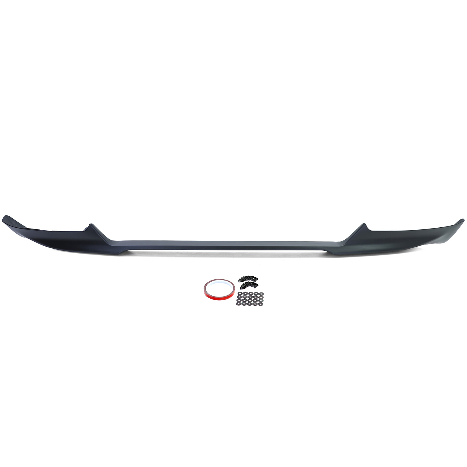 Voorspoilerlip performance zwart mat passend voor BMW X6 F16 14-19 - Afbeelding 2