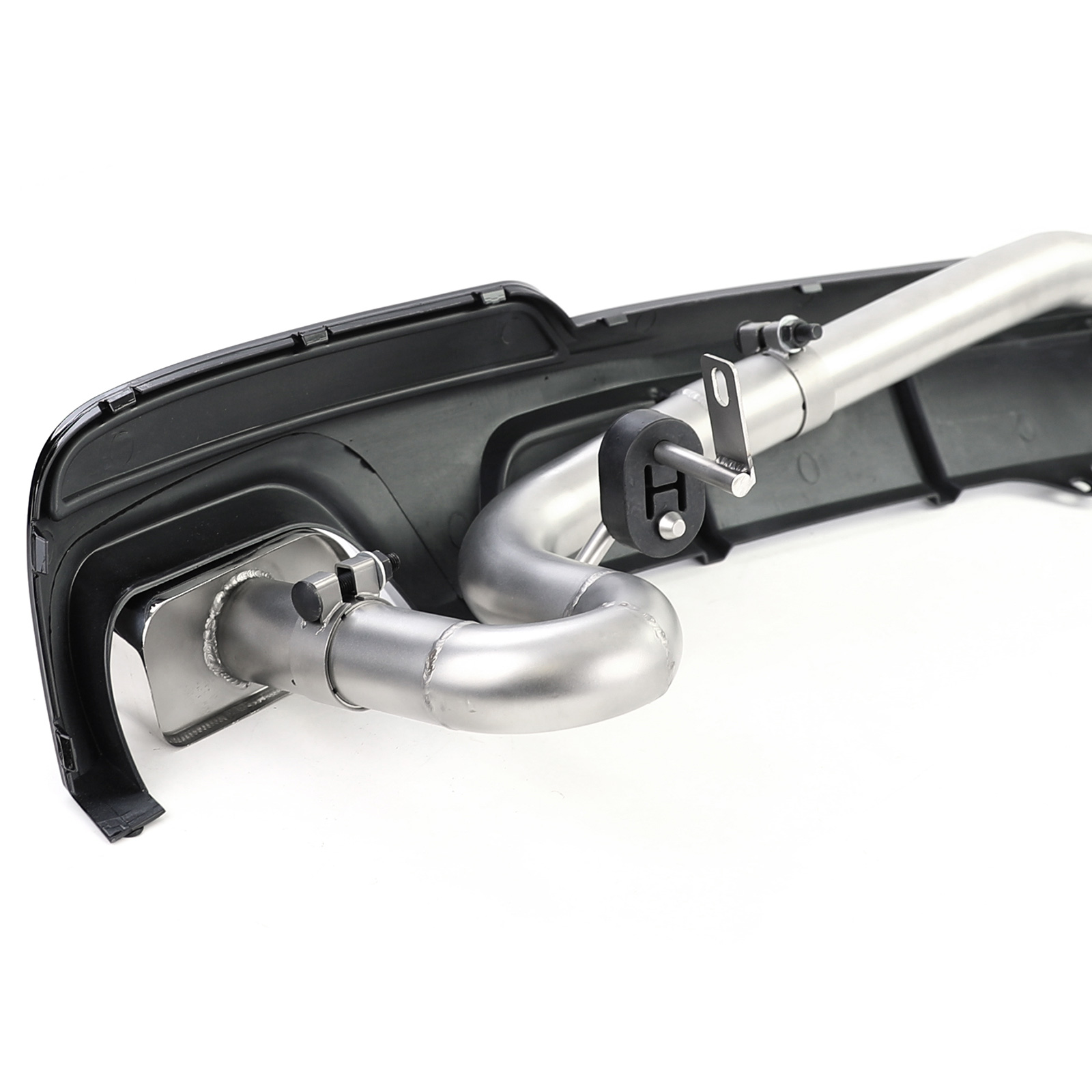 Achterdiffusor Glans + Duplex V8-uitlaatconversie passend voor BMW F10/F11 - Afbeelding 10