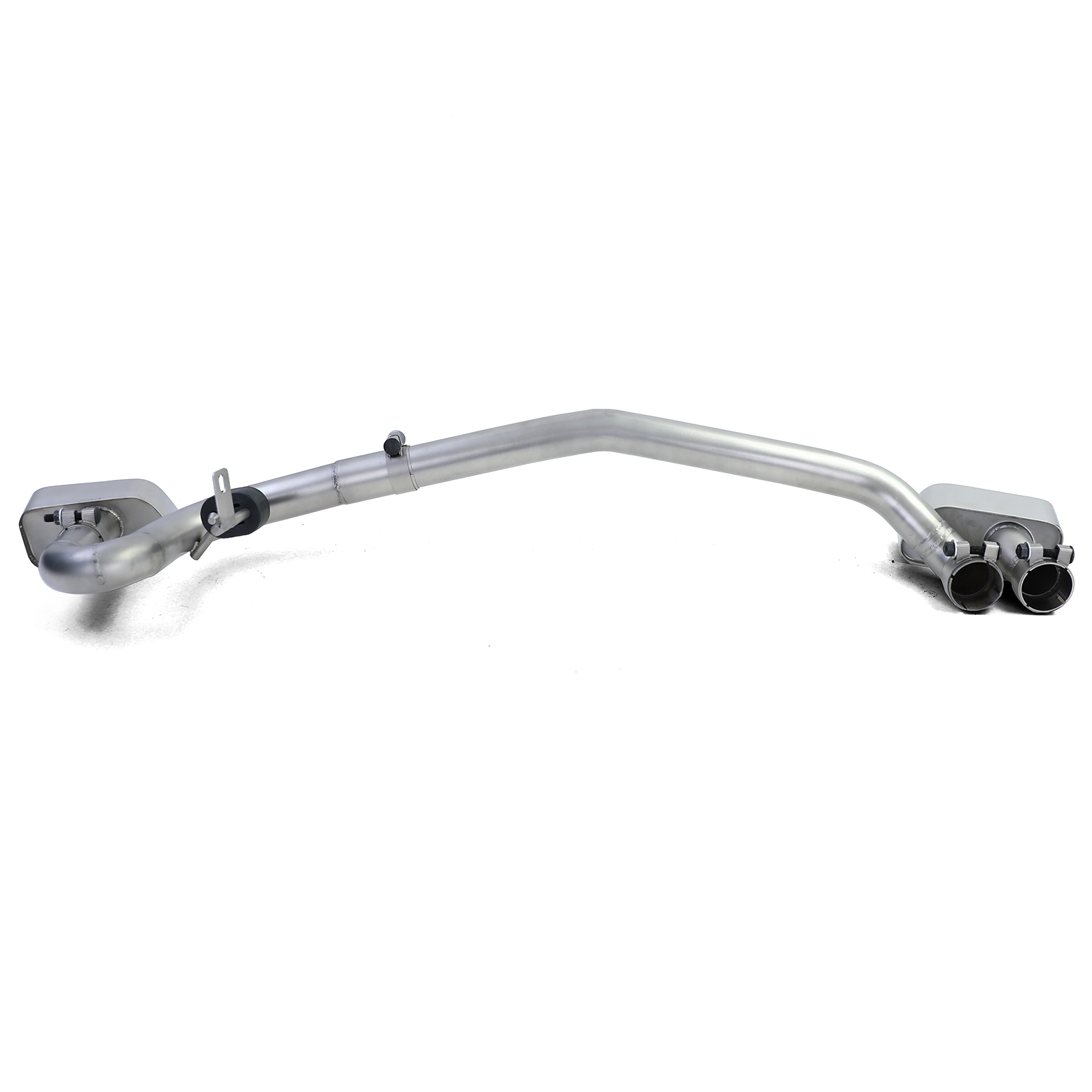 Achterdiffusor Glans + Duplex V8-uitlaatconversie passend voor BMW F10/F11 - Afbeelding 12