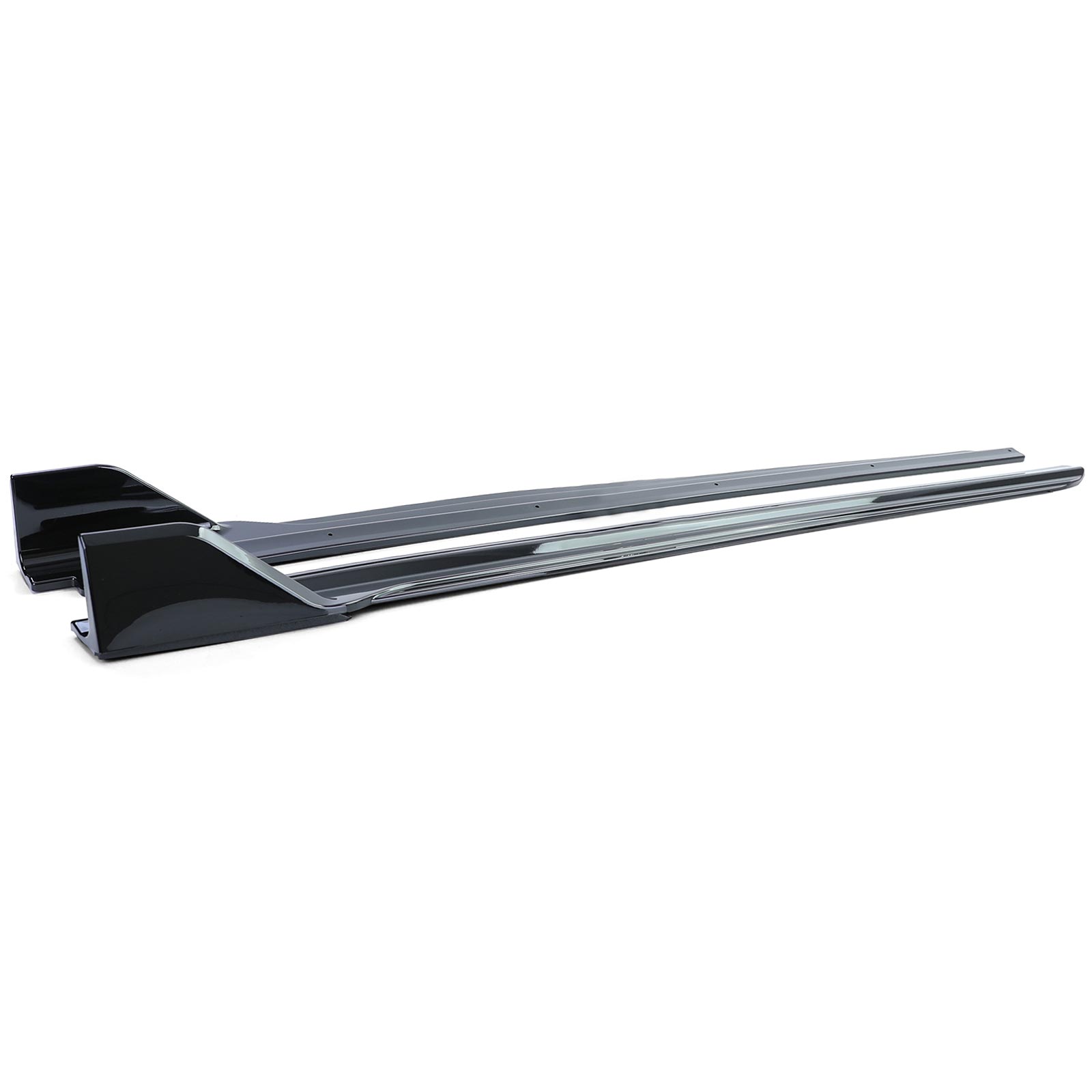 Sideskirt spoiler performance look zwart glanzend past op BMW X5 F15 13-18 - Afbeelding 2