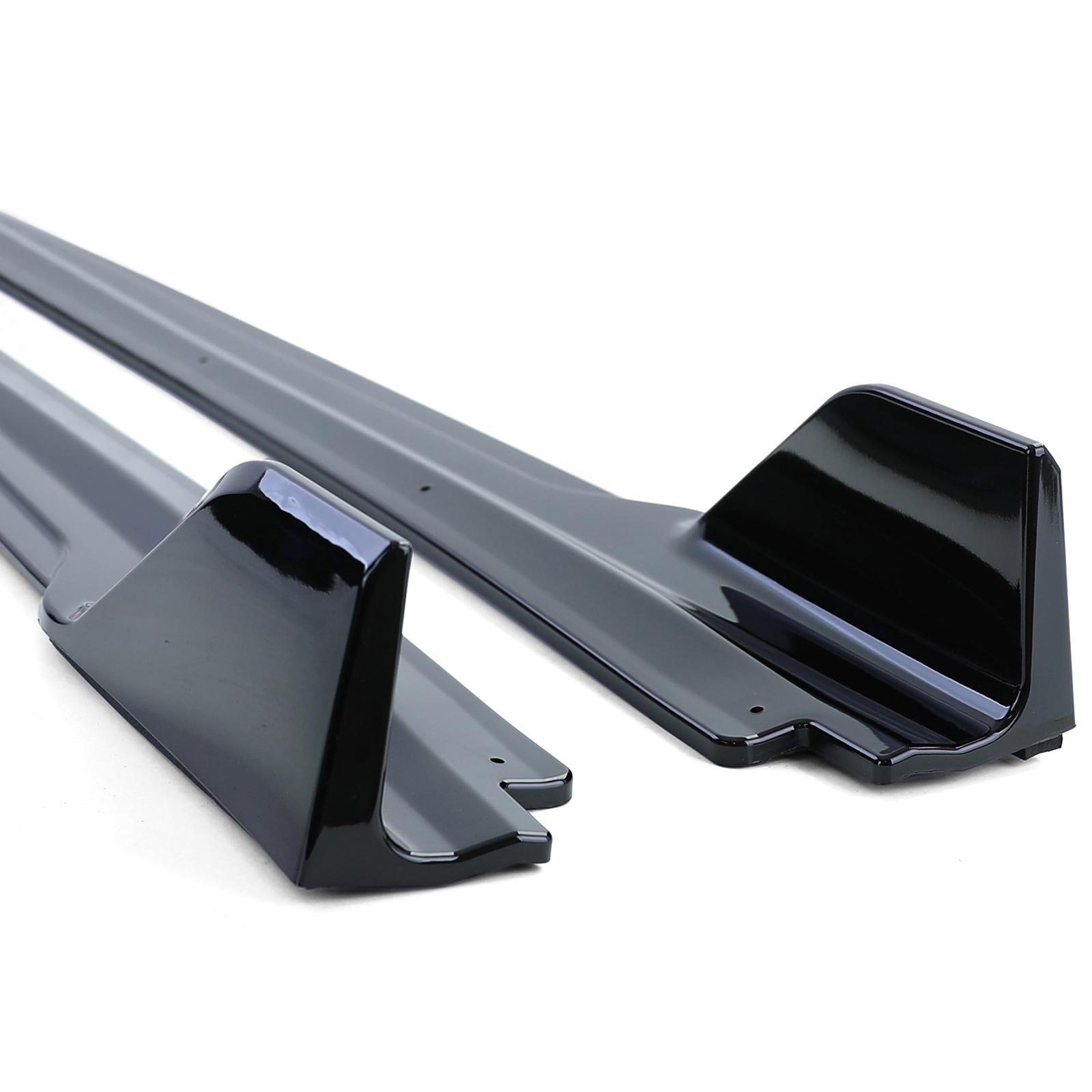 Sideskirt spoiler performance look zwart glanzend past op BMW X5 F15 13-18 - Afbeelding 5