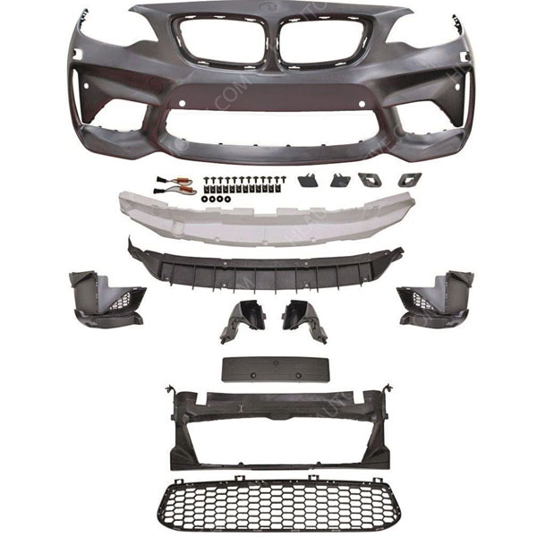 M2 Voorbumper BMW 2 serie F22/ F23 bj 13-17. - Afbeelding 2
