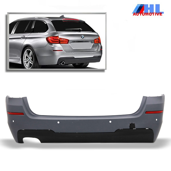 Achterbumper M-Tech met PDC BMW F11 Touring bj 10-17.