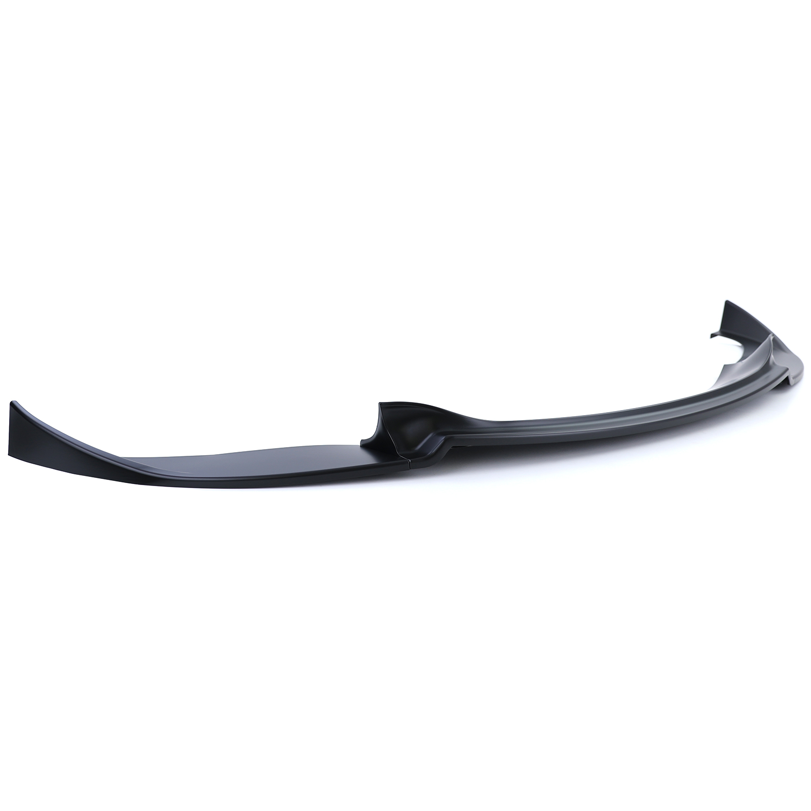 BMW E60/E61 Front Spoilerlip 3 delig Mat Zwart Voor M Tech Voorbumper BJ "03-"10 - Afbeelding 3