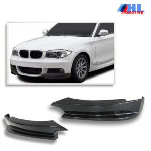 Echt Carbon Splitters spoiler Performance BMW 1 serie E82/E88 vanaf bj 03/2011. .