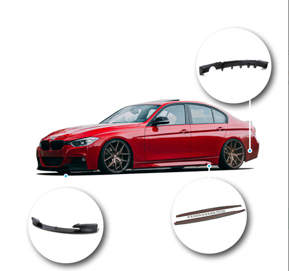 F30 en F31 performance Spoilers pakket - Afbeelding 2