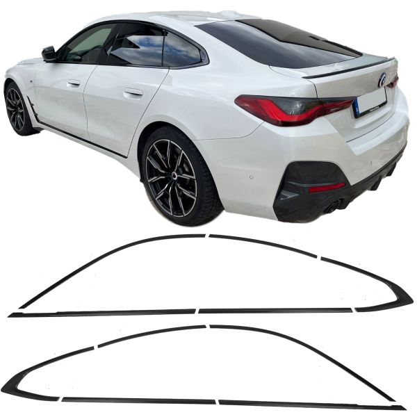 Shadow Line sierset zwart glans voor 4-serie BMW G26 Gran Coupé vanaf 2020