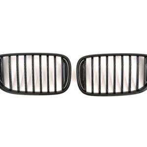Sportieve Grille geschikt voor BMW 7-Serie (pre-facelift) G11 en G12 enkele spijl glans zwart