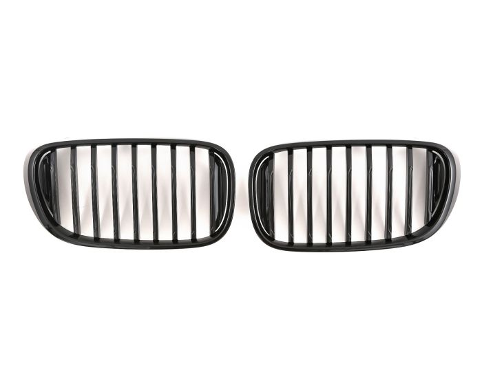 Sportieve Grille geschikt voor BMW 7-Serie (pre-facelift) G11 en G12 enkele spijl glans zwart
