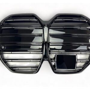 Sportieve Grille geschikt voor BMW i4 G26i Gran Coupe glans zwart