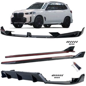 Performance bodykit voorspoiler, achterdiffuser en zijskirts voor BMW X5 G05